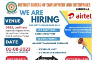 DISTRICK BUREAU OF EMPLOYMENT AND ENTERPRISES