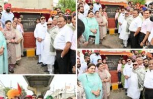 MLA Gogi inaugurates second RUB at Pakhowal road railway crossing