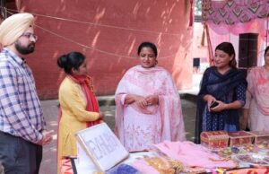 ਚੇਅਰਪਰਸਨ ਰੈਡ ਕਰਾਸ ਸ੍ਰੀਮਤੀ ਮਮਤਾ ਤਲਵਾੜ ਸਟੇਟ ਆਫਟਰ ਕੇਅਰ ਹੋਮ ਦੀਆਂ ਸਹਿਵਾਸਣਾਂ ਨਾਲ ਤੀਜ ਦਾ ਤਿਉਹਾਰ ਮਨਾਉਂਦੇ ਹੋਏ