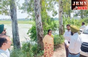 DC REVIEWS PROGRESS OF SPECIAL GIRDAWARI IN FLOOD-AFFECTED VILLAGES OF LUDHIANA DISTRICT