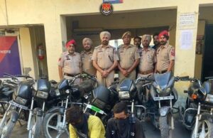 Ludhiana Police have been relentlessly pursuing thieves and snatchers, resulting in the arrest of 02 individuals 09 motorcycle from them !