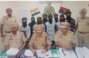 In continued drive against bad elements Ludhiana Police has arrested 08 accused and recovered 01 car,01 baseball !