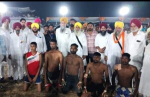 ਸਪੀਕਰ ਸ. ਸੰਧਵਾਂ ਨੇ ਪਿੰਡ ਢੀਮਾਂਵਾਲੀ ਵਿਖੇ ਕਬੱਡੀ ਟੂਰਨਾਮੈਂਟ ਵਿੱਚ ਕੀਤੀ ਸ਼ਿਰਕਤ !