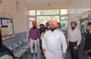 PUNJAB GOVERNMENT APPOINTS OVER 1300 SECURITY GUARDS FOR ALL SENIOR SECONDARY SCHOOLS- HARJOT BAINS !