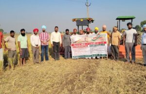 ਪਟਿਆਲਾ ਜ਼ਿਲ੍ਹੇ ਦੇ ਦਰਜਨ ਦੇ ਕਰੀਬ ਪਿੰਡਾਂ ‘ਚ ਕੁਦਰਤੀ ਮਲਚਿੰਗ ਨਾਲ ਹੁੰਦੇ ਪਰਾਲੀ ਦਾ ਨਿਪਟਾਰਾ ਤੇ ਕਣਕ ਦੀ ਬਿਜਾਈ !