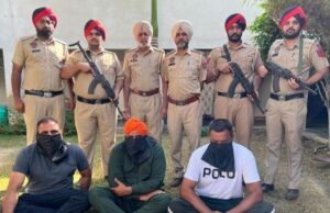 ਬਰਨਾਲਾ ਪੁਲਿਸ ਨੇ ਹੌਲਦਾਰ ਦਰਸ਼ਨ ਸਿੰਘ ਦੇ ਕਤਲ ਵਿੱਚ ਸ਼ਾਮਲ ਚਾਰ ਮੁਲਜ਼ਮਾਂ ਨੂੰ ਇੱਕ ਮੁਕਾਬਲੇ ਤੋ ਬਾਅਦ ਗ੍ਰਿਫਤਾਰ ਕਰ ਲਿਆ ਹੈ !