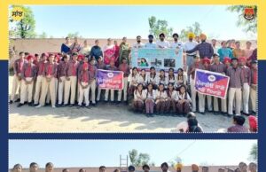 Empowering Tomorrow’s Leaders: Ludhiana Police and Saanjh Inspire Self-Discipline through Student Police Cadet Program.”