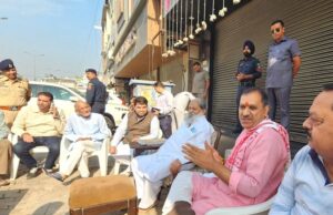 हरियाणा के गृहमंत्री अनिल विज से आरएसएस के प्रांत प्रचारक विजय जी ने !