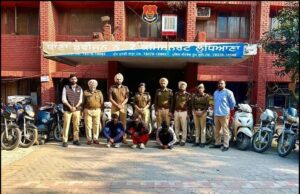 Ludhiana Police has arrested 03 accused and recovered 07 activa and 15 motorcycle !