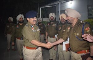 Special DGP Law and Order Punjab today visited District Ludhiana Rural and held a meeting with senior officers !