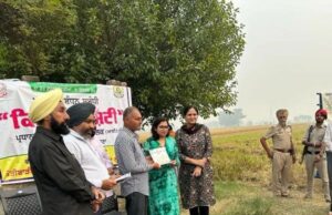 ਡਿਪਟੀ ਕਮਿਸ਼ਨਰ ਲੁਧਿਆਣਾ ਵਲੋਂ ਪਰਾਲੀ ਸੰਭਾਲ ਮੁਹਿੰਮ ਦੀ ਅਗਵਾਈ !