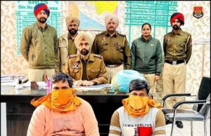 Ludhiana Police has arrested 02 accused and recovered 08 kg ganja from their possession !