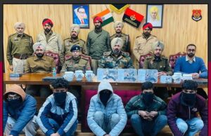 Ludhiana Police arrested five members of inter state robber gang involved in the crime, and recovered 02 kg 120 gram silver jewellery, 02 country pistol, 01 air pistol, 05 live rounds of 315 bore