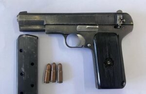 ਜਾਬ ਪੁਲਿਸ ਵਲੋਂ ਗੈਂਗਸਟਰ ਹਰਪ੍ਰੀਤ ਸਿੰਘ ਉਰਫ ਹੈਪੀ ਜੱਟ ਦੇ ਸੰਚਾਲਕ, ਗੈਂਗਸਟਰ ਹਰਪ੍ਰੀਤ ਸਿੰਘ ਉਰਫ ਹੈਪੀ ਬਾਬਾ ਨੂੰ ਮੱਧ ਪ੍ਰਦੇਸ਼ ਤੋਂ ਟਾਰਗੇਟ ਕਿਲਿੰਗ ਦੀ ਯੋਜਨਾ ਬਣਾਉਣ ਅਤੇ ਹਥਿਆਰਾਂ ਦੀ ਤਸਕਰੀ ਕਰਨ ਦੇ ਦੋਸ਼ ਵਿੱਚ ਗ੍ਰਿਫਤਾਰ ਕੀਤਾ ਗਿਆ !