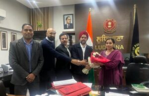 ਸੀ.ਆਈ.ਆਈ. ਲੁਧਿਆਣਾ ਜ਼ੋਨਲ ਟੀਮ ਵੱਲੋਂ ਲੁਧਿਆਣਾ ਦੇ ਨਵ-ਨਿਯੁਕਤ ਡਿਪਟੀ ਕਮਿਸ਼ਨਰ ਨਾਲ ਮੁਲਾਕਾਤ !