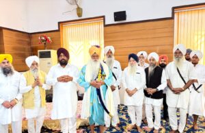 ਧੰਨ ਧੰਨ ਸ੍ਰੀ ਗੁਰੂ ਤੇਗ ਬਹਾਦਰ ਜੀ ਦੇ 350ਵੇਂ ਸ਼ਤਾਬਦੀ ਸ਼ਹੀਦੀ ਦਿਹਾੜੇ ਨੂੰ ਸਮਰਪਿਤ ਮਹਾਨ ਗੁਰਮਤਿ ਸਮਾਗਮ ਕਰਵਾਇਆ ਗਿਆ