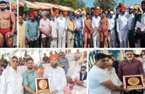 ਸੰਤ ਬੂਟਾ ਸਿੰਘ ਮੈਮੋਰੀਅਲ ਕਲੱਬ ਨੇ ਪਿੰਡ ਮਹੇੜੂ ਵਿਖੇ ਕਰਵਾਇਆ 131 ਵਾਂ ਸਲਾਨਾ ਛਿੰਜ ਮੇਲਾ * ਕਲਵਾ ਗੁੱਜਰ ਬਰਨ ਨੇ ਜਿੱਤੀ ਪਟਕੇ ਦੀ ਪਹਿਲੀ ਕੁਸ਼ਤੀ