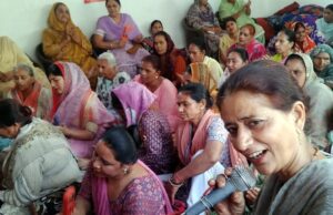 श्री मनसा देवी मंदिर सतनामपुरा में करवाया भगवान परशुराम जयंती को समर्पित महिला संकीर्तन