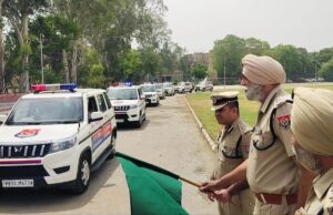 ਪੁਲਿਸ ਕਮਿਸ਼ਨਰ ਨੇ ਲੁਧਿਆਣਾ ਵਿੱਚ ਆਵਾਜਾਈ ਨੂੰ ਸੁਚਾਰੂ ਬਣਾਉਣ ਲਈ ਪੁਲਿਸ ਲਾਈਨ ਤੋਂ 10 ਐਮਰਜੈਂਸੀ ਰਿਸਪਾਂਸ ਵਾਹਨਾਂ ਨੂੰ ਹਰੀ ਝੰਡੀ ਦਿਖਾਈ