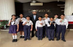 कैम्ब्रिज स्कूल के बच्चों ने एनएसओ-2024-25 में 11 स्वर्ण पदक जीते