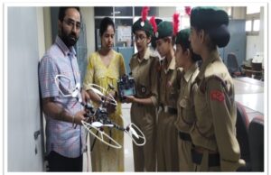 3 पीबी (जी) बीएन एनसीसी के ड्रोन प्रशिक्षण का पांचवां दिन