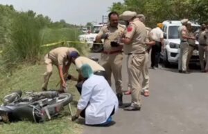 पठानकोट-जालंधर हाईवे पर ड्रग तस्करों और पुलिस के बीच झड़प