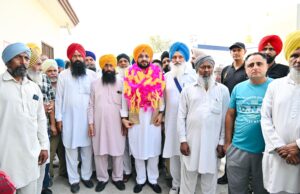 ਵਿਲੇਜ ਡਿਫੈਂਸ ਕਮੇਟੀਆਂ ਨਸ਼ਿਆਂ ਦੇ ਖਾਤਮੇ ਲਈ ਆਪਣੀ ਜਿੰਮੇਵਾਰੀ ਨਿਭਾਅ ਰਹੀਆਂ ਹਨ :- ਤਰੁਨਪ੍ਰੀਤ ਸਿੰਘ ਸੌਂਦ