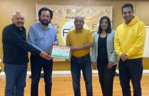 ਫਗਵਾੜਾ ਦੇ ਪ੍ਰਸਿੱਧ ਸਮਾਜ ਸੇਵਕ ਰਮਨ ਨਹਿਰਾ ਨੂੰ ਅਮਰੀਕਾ ਵਿੱਚ ਫੌਗ ਆਈਕਨ ਪੁਰਸਕਾਰ ਅਤੇ ਪ੍ਰਸ਼ੰਸਾ ਪੱਤਰ ਮਿਲਿਆ