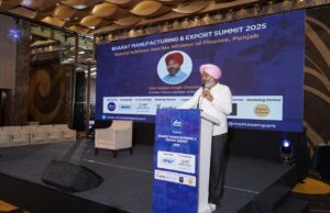 ਪੰਜਾਬ ਦੇ ਵਿੱਤ ਮੰਤਰੀ ਨੇ ਲੁਧਿਆਣਾ ਵਿੱਚ ਭਾਰਤ ਨਿਰਮਾਣ ਅਤੇ ਨਿਰਯਾਤ ਸੰਮੇਲਨ 2025 ਨੂੰ ਸੰਬੋਧਨ ਕੀਤਾ