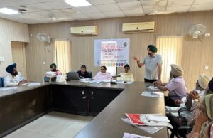 ਮਾਸ ਮੀਡੀਆ ਵਿੰਗ ਨੇ ਪੰਚਾਇਤਾਂ ਨੂੰ ਵੱਖ ਵੱਖ ਸਿਹਤ ਸਕੀਮਾਂ ਸਬੰਧੀ ਦਿੱਤੀ ਟੇਨਿੰਗ