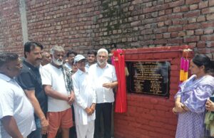 ਕੈਬਨਿਟ ਮੰਤਰੀ ਪੰਜਾਬ ਸ੍ਰੀ ਲਾਲ ਚੰਦ ਕਟਾਰੂਚੱਕ ਨੇ ਵੱਖ ਵੱਖ ਪਿੰਡਾਂ ਅੰਦਰ ਚਲ ਰਹੇ ਵਿਕਾਸ ਕਾਰਜਾਂ ਦਾ ਲਿਆ ਜਾਇਜਾ