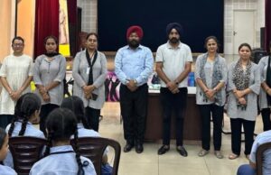 ਗੰਦੇ ਪਾਣੀ ਵਿੱਚ ਪੈਦਾ ਹੁੰਦਾ ਮਲੇਰੀਆ ਮੱਛਰ – ਡਾ.ਰਮਨਦੀਪ ਕੌਰ ਲੋਕ ਰਹਿਣ ਸਾਵਧਾਨ, ਵਿਦਿਆਰਥੀਆਂ ਨੂੰ ਕੀਤਾ ਜਾਗਰੂਕ