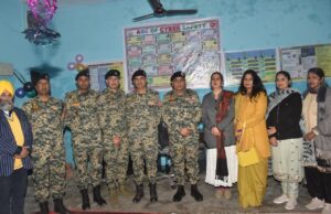 58वीं बटालियन बीएसएफ द्वारा राजकीय कन्या माध्यमिक विद्यालय, दोरांगला में सिविक एक्शन प्रोग्राम का सफल आयोजन